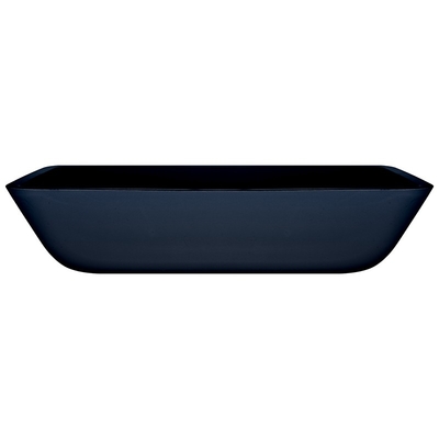 Aangemaakt de Wasbassin 12mm van de Glas Zwart Kleur Zuur Matt Counter Top Bowl Sink