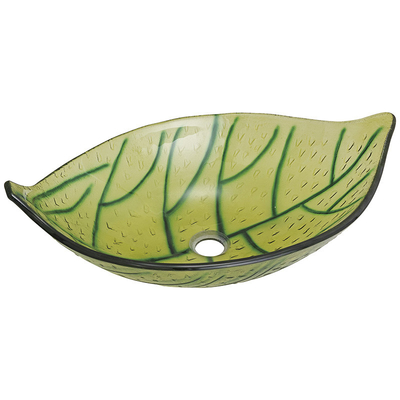 565mm Lengtecountertop Groen Blad 365mm van het Wasbassin Tekening van de Breedte de Hete Gesmolten Hand