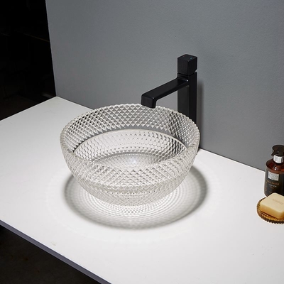 De diepe Opgeheven Kombadkamers daalt Schip Crystal Clear Washing