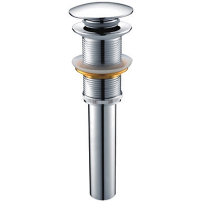 Zilveren Pomp 45mm van het Afvalwaterafvoerkanaal het Verchroomde Zilver van Dia Washbasin Faucet Pop Up Afvoerkanaal