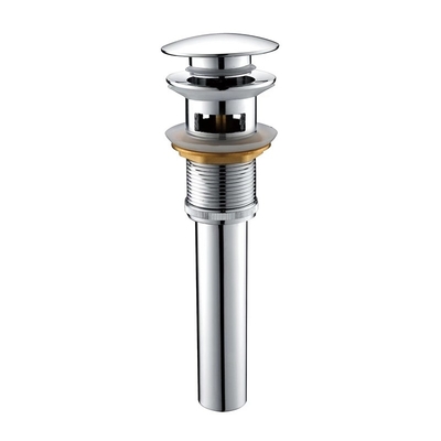 Zilveren Pomp 45mm van het Afvalwaterafvoerkanaal het Verchroomde Zilver van Dia Washbasin Faucet Pop Up Afvoerkanaal