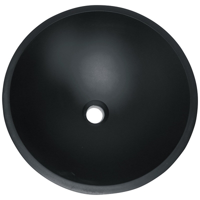 Glas van hotel eindigt het Zure Matt Black Basin Round Bathroom Antiroest