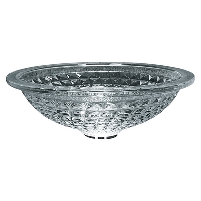 Rond Crystal Wash Basins Hand Wash 415mm 140mm voor het Afgietsel van de Hotelmatrijs
