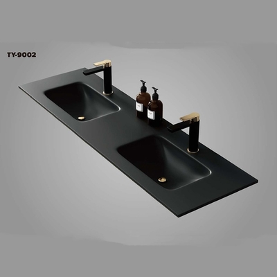 Paste het badkamers Aangemaakte Aangemaakte Glas van de Glasgootsteen Tafelblad 60cm tot 200cm aan