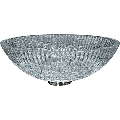 Rond Hotel Crystal Wash Basins 130mm Artistieke de Gootsteenkom van het Glasschip voor Huisbadkamers