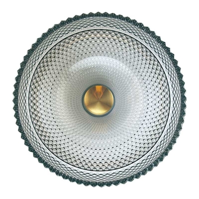 Modern Crystal Glass Round Countertop Basin voor Badkamers