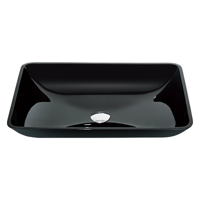 Countertop Opgezette Met de hand gemaakte de Bassins Vlotte Binnenlands en Buitenkant van de Badkamerswas