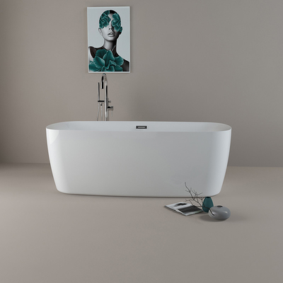 170x80x58cm Acryl bad met midden afvoer