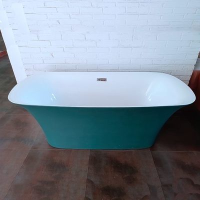 Fris Pure Acrylic Plaat Zwemmen Vrijstaand Bad Reghoekige vorm