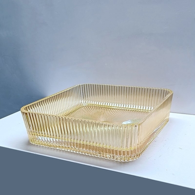 12 mm dikke glasvaten zonder gaten kraan montage voor moderne badkamers
