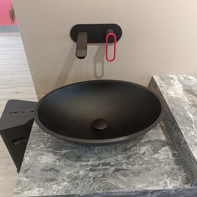 500*360*155mm gehard glas wasbak gemakkelijk schoon te maken Geen overstroming