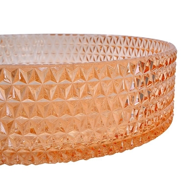 De Gootsteen van Diamond Round Wash Hand Basin Amber Color Glass Bowl Bathroom